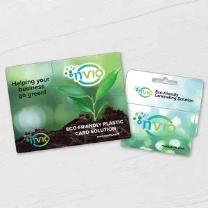 NVIO™ biodegradable direct mail postcards & gift cards